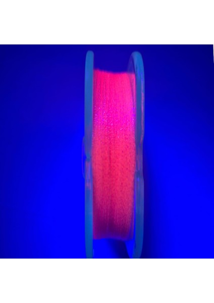 Pembe Ultraviyole Uv Neon Damla Çapari Simi Makarada
