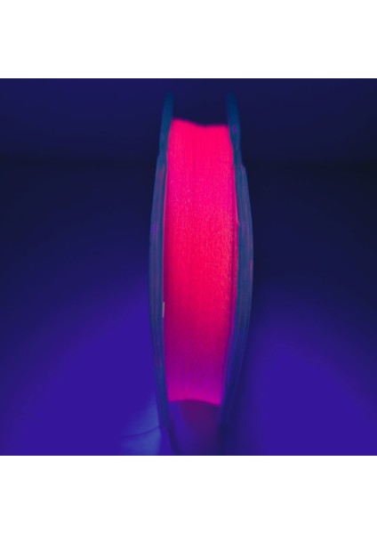 Pembe Ultraviyole Uv Neon Damla Çapari Simi Makarada