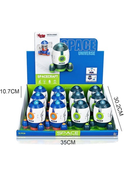 MG-D400-44 Sürtmeli Astronotlu Uzay Roketi fırsatları