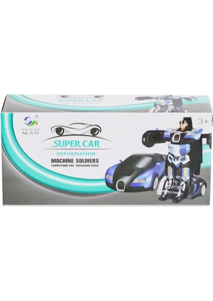 AK-839 Pilli Robota Dönüşen Araba