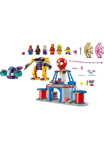 10794 LEGO Marvel Spidey - Spidey Takımı Ağ Örücü Karargahı 193 Parça +4 Yaş modelleri