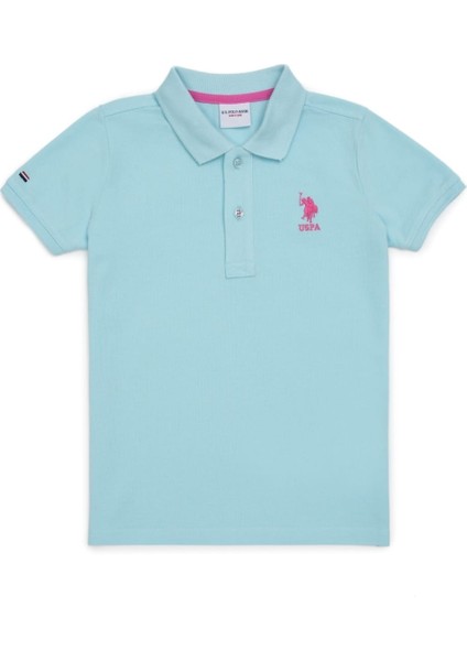 Mavi Erkek Çocuk Polo Yaka T-Shirt