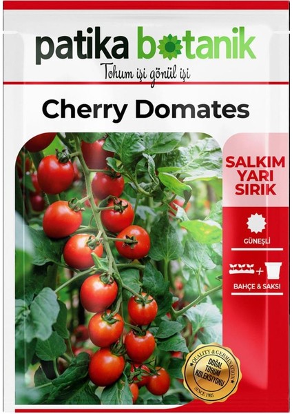 100 Adet Cherry Domates Tohumu