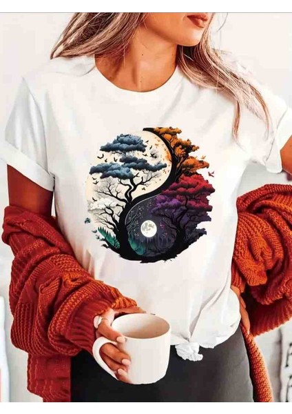 Denge Özel Tasarım Oversize Tshirt