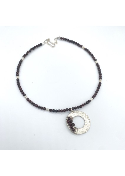 Izjewel 925 Ayar Gümüş Ceyt Taşlı Kolye fırsatları