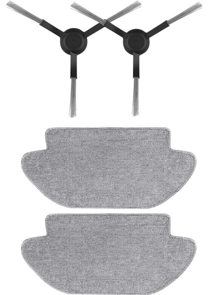 Xiaomi S10 ( B106GL ) Robot Süpürge Uyumlu 4'lü Yedek Parça Seti