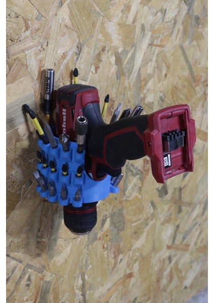 32'li Hex Bits Tutucu ve Matkap Askısı