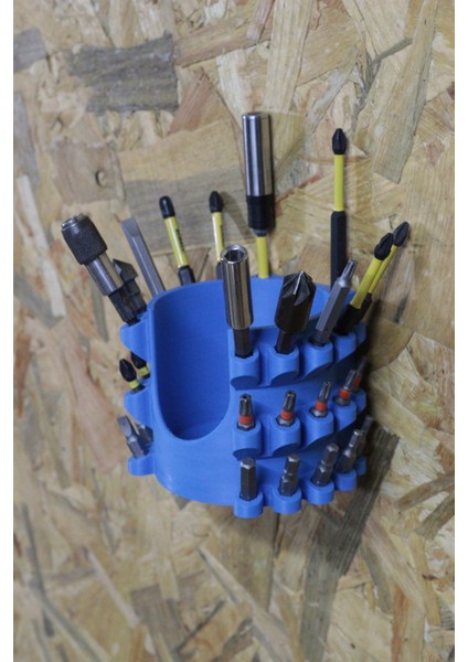 32'li Hex Bits Tutucu ve Matkap Askısı