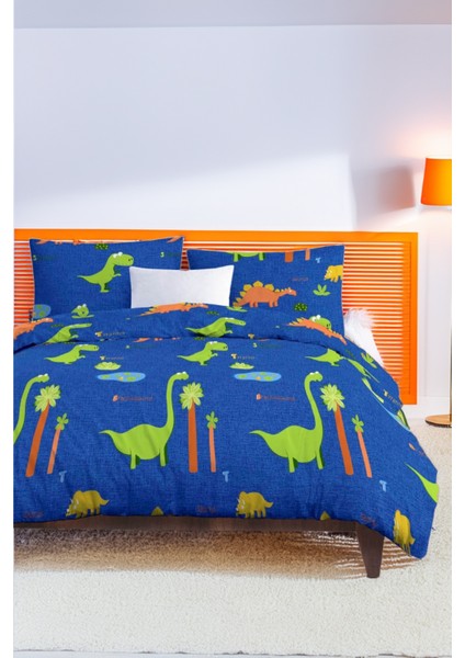 Tek Kişilik Jugend Nevresim Seti Dinozor Desen