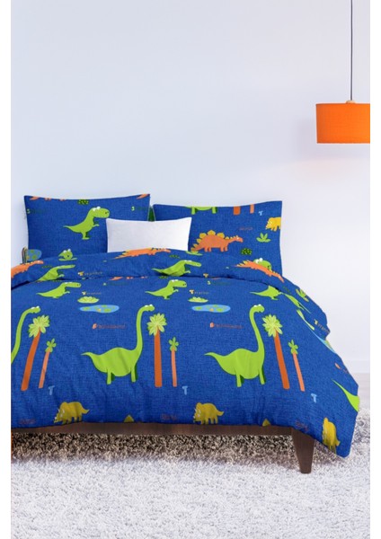 Tek Kişilik Jugend Nevresim Seti Dinozor Desen