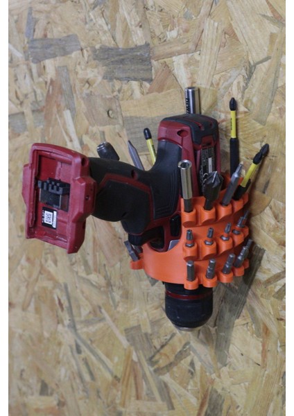 32'li Hex Bits Tutucu ve Matkap Askısı
