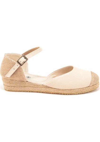 Elişi Hasır Jüt Bantlı Günlük Kadın Espadril Handmade