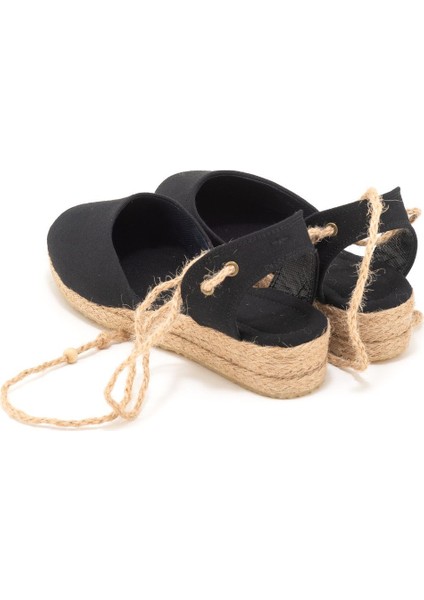 Elişi Hasır Jüt Bileğe Bağlı Ipli Günlük Kadın Espadril Handmade modelleri