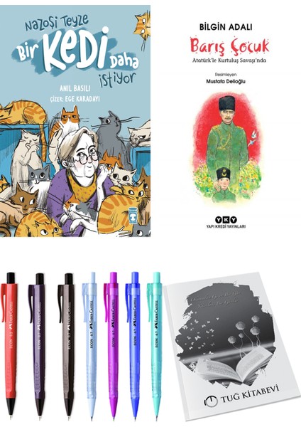 Nazoşi Teyze Bir Kedi Daha Istiyor ve Barış Çocuk / Atatürk'le Kurtuluş Savaşı'nda