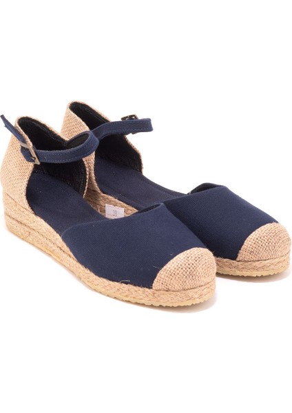 Elişi Hasır Jüt Bantlı Günlük Kadın Espadril Handmade