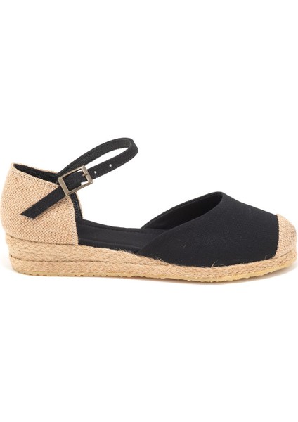 Elişi Hasır Jüt Bantlı Günlük Kadın Espadril Handmade