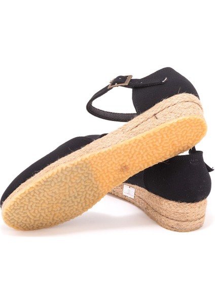 Elişi Hasır 3cm Topuklu Bantlı Günlük Kadın Espadril Handmade fırsatları