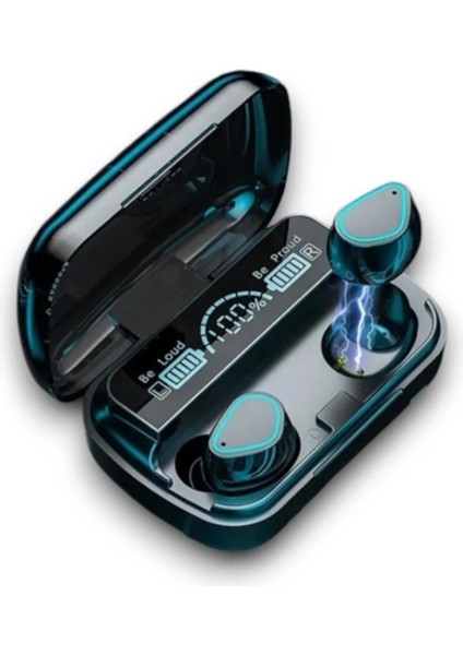 M10 Tws Kablosuz Bluetooth Kulaklık | LED Dijital Ekranlı Şarj Kutusu, Gürültü Engelleyici Mikrofon, Dokunmatik Kontrol, Su Geçirmez Tasarım, Android ve Ios Uyumlu Spor Kulaklığı modelleri
