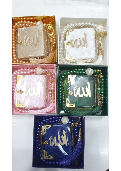 Hediyelik Tesbih ve Kur'an-I Kerim Set fiyatları