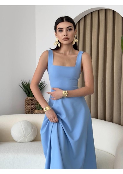 Neapolitan Askılı Elbise