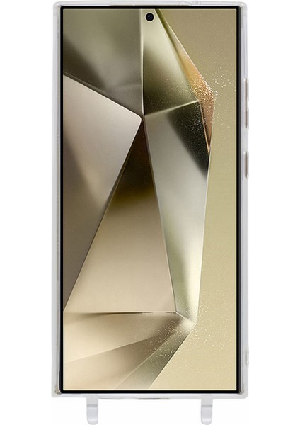 Samsung Galaxy S24 Ultra Kılıf Tpu 1.8mm Kordon Delikli Şeffaf Telefon Kapağı Için (Yurt Dışından) fiyatları