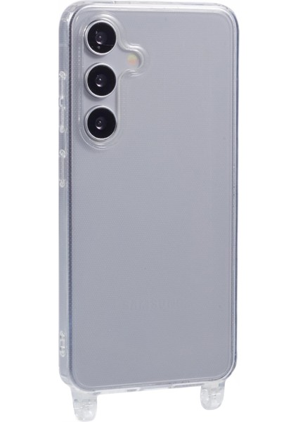 Samsung Galaxy A15 4g/5g Kılıf Tpu 1.8mm Kordon Delikli Şeffaf Telefon Kapağı Için (Yurt Dışından)