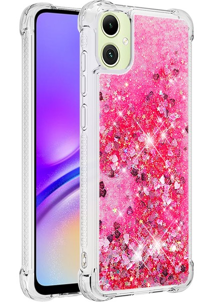 Samsung Galaxy A06 Kılıf Quicksand Anti-Drop Tpu Telefon Kapağı-Pembe/kalpler (Yurt Dışından) fiyatları