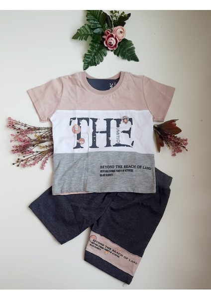 Erkek Çocuk Açıkkahve The Baskılı Alt Üst Takım modelleri