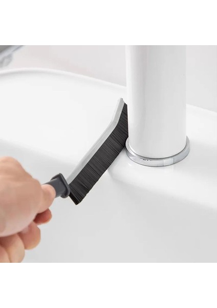 Çok Amaçlı 2'li Banyo Mutfak Lavabo Detay Temizleme Fırçası - 22CM