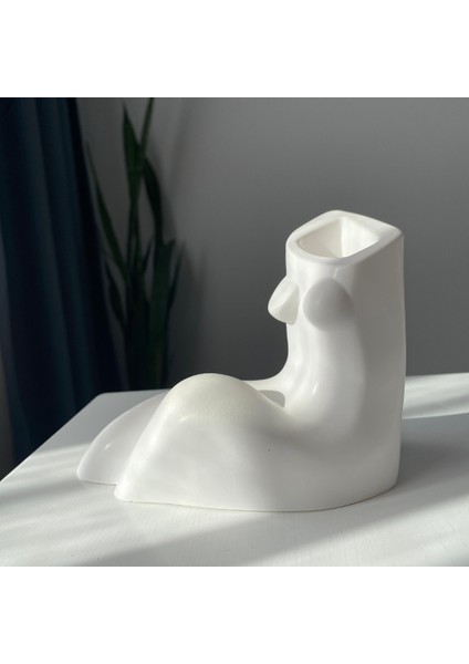 Silikon Kalıp 3 Boyutlu Oturan Insan Vücut Figür Vazo Taş Tozu Epoksi Reçine Ithal fiyatları