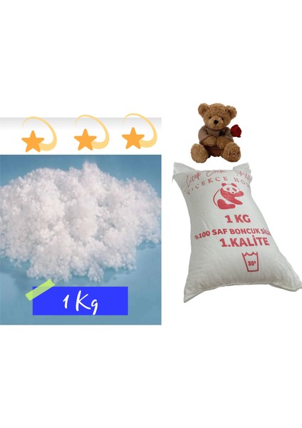 Çiçekce Home Boncuk Silikon Elyaf 1 kg