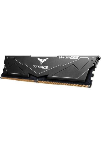 T-Force Vulcan Black 16GB 1X16GB 6000MHZ Ddr5 CL38 Gaming Ram (FLBD516G6000HC38G01)