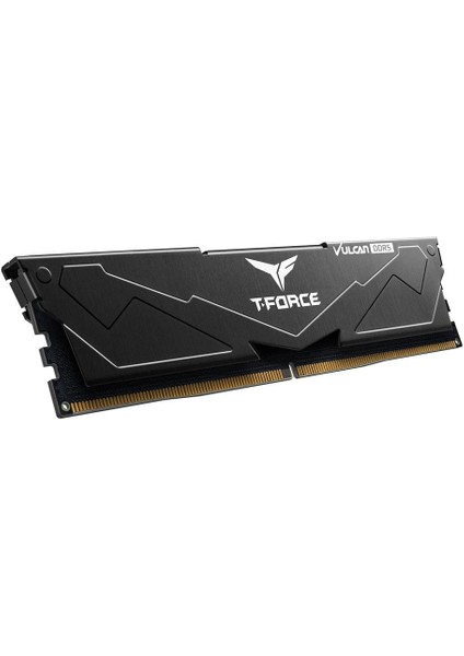 T-Force Vulcan Black 16GB 1X16GB 6000MHZ Ddr5 CL38 Gaming Ram (FLBD516G6000HC38G01)