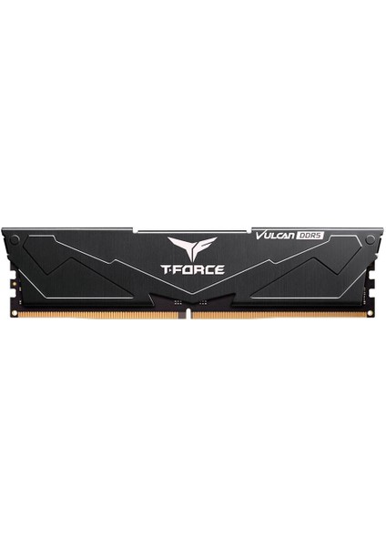 T-Force Vulcan Black 16GB 1X16GB 6000MHZ Ddr5 CL38 Gaming Ram (FLBD516G6000HC38G01)