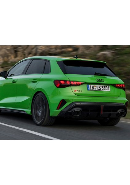 Rs3 2025+ Bagaj Kırmızı Siyah 3m Yazı Logo Audi Ile Uyumlu fiyatları