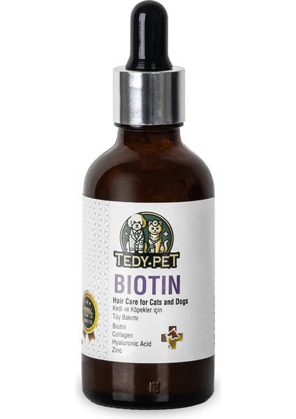 Tedypet Biotin – Kedi & Köpekler Için Tüy Bakımı modelleri