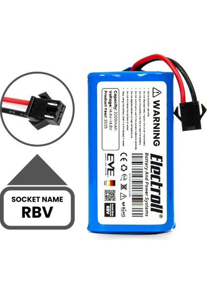 Wiami Fx7 Uyumlu Batarya (ULTRA YÜKSEK KAPASİTE) 3200mah Pil Robot Süpürge Bataryası indirimleri