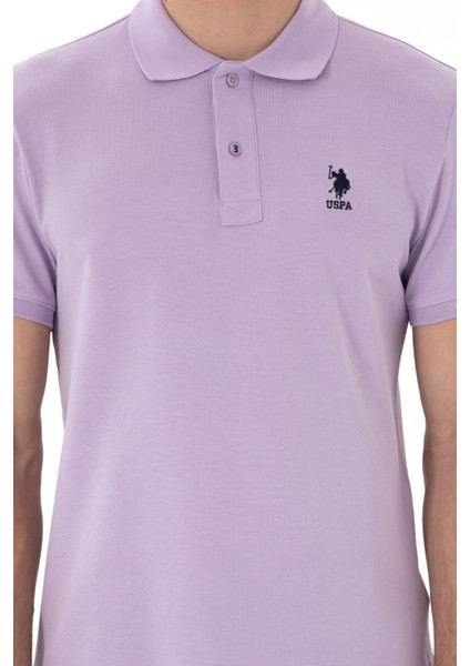 Erkek Lila Tişört Basic 50298041-VR034