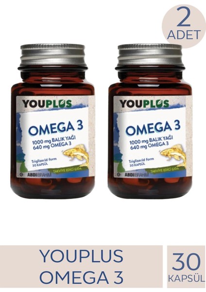 Omega 3 30 Kapsül 2 Adet