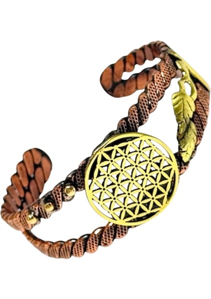 Yaşam Çiçeği Bakır Bileklik fiyatları