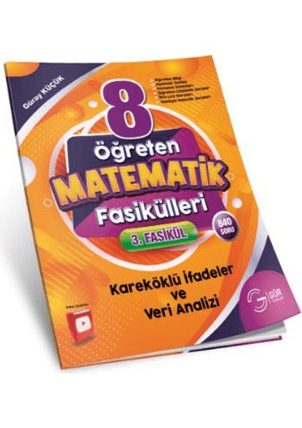 (Sınıf: 8) Öğreten Matematik Fasikülleri Köklü İfadeler Ve Veri Analizi - Güray Küçük