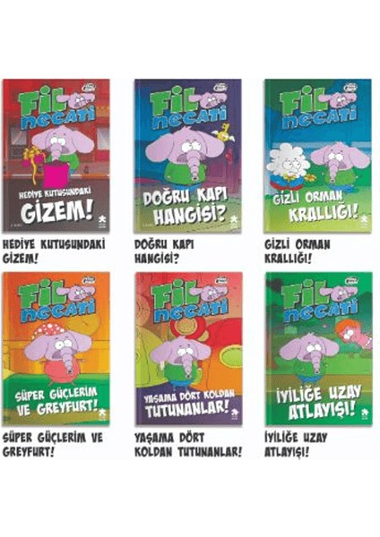 Kral Şakir Fil Necati (6 Kitaplık Set)