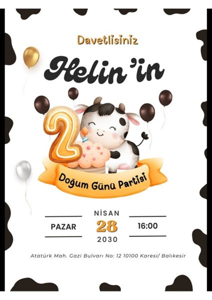 Düğün Davetiyesi , Nişan Davetiyesi , Kına Davetiyesi 50 Adet