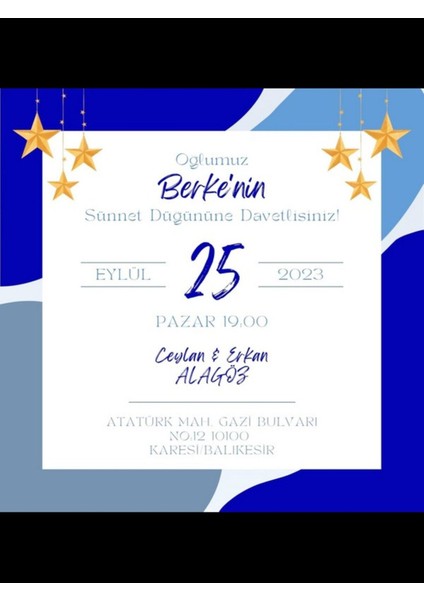 Düğün Davetiyesi , Nişan Davetiyesi , Kına Davetiyesi 50 Adet