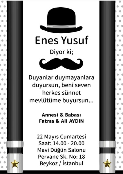 Davetiye , Düğün Davetiyesi , Nişan Davetiyesi (50 Adet)( Baskı Dahil Değildir )