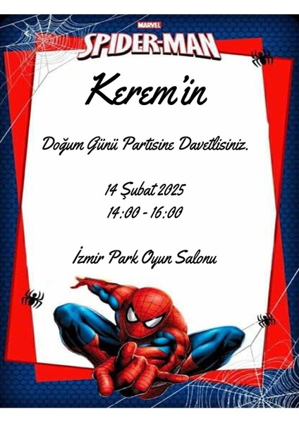 Doğum Günü Davetiyesi, Ad Günü Dəvəti , Davetiye