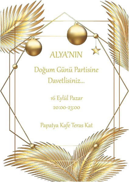 Davetiye , Düğün Davetiyesi , Nişan Davetiyesi (50 Adet)( Baskı Dahil Değildir )