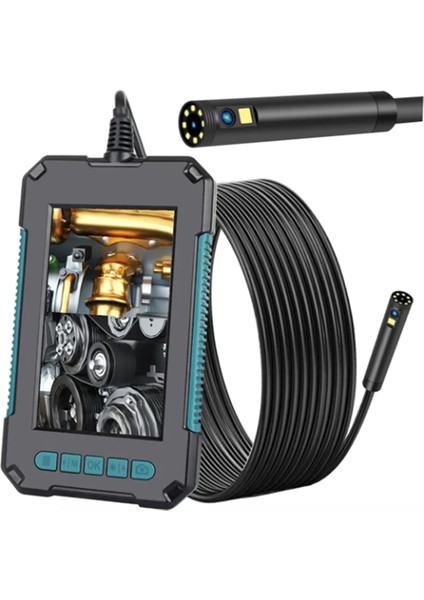 sht PM-7869 10 Metre 8 mm Kablolu Hd 1080P Endoskop Yilan Kamera Byrnew