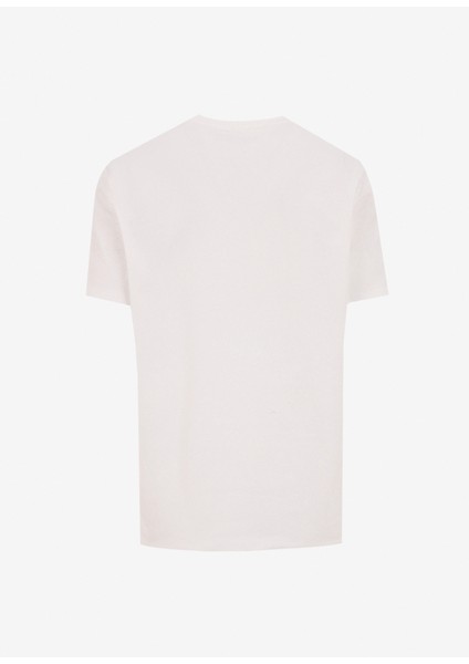 Bisiklet Yaka Baskılı Beyaz Erkek T-Shirt J5SM-TST7286 fiyatları