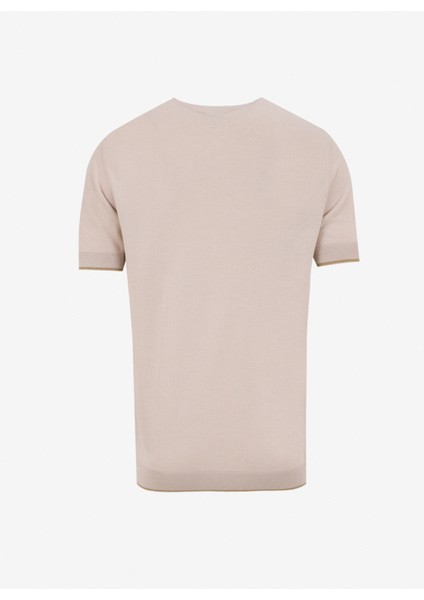 Bisiklet Yaka Basic Düz Taş Erkek Kazak FC5SM-KZK 2049